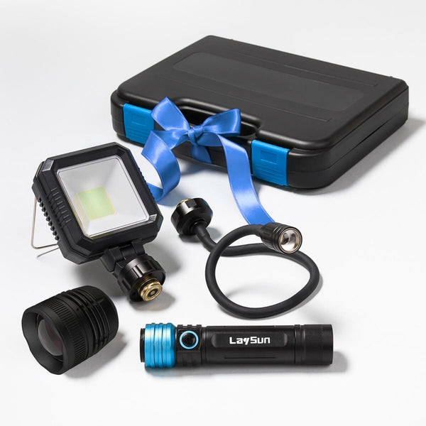 LaySun 3 in 1 Quick Connect Rechargeable Led Work Light Zoom