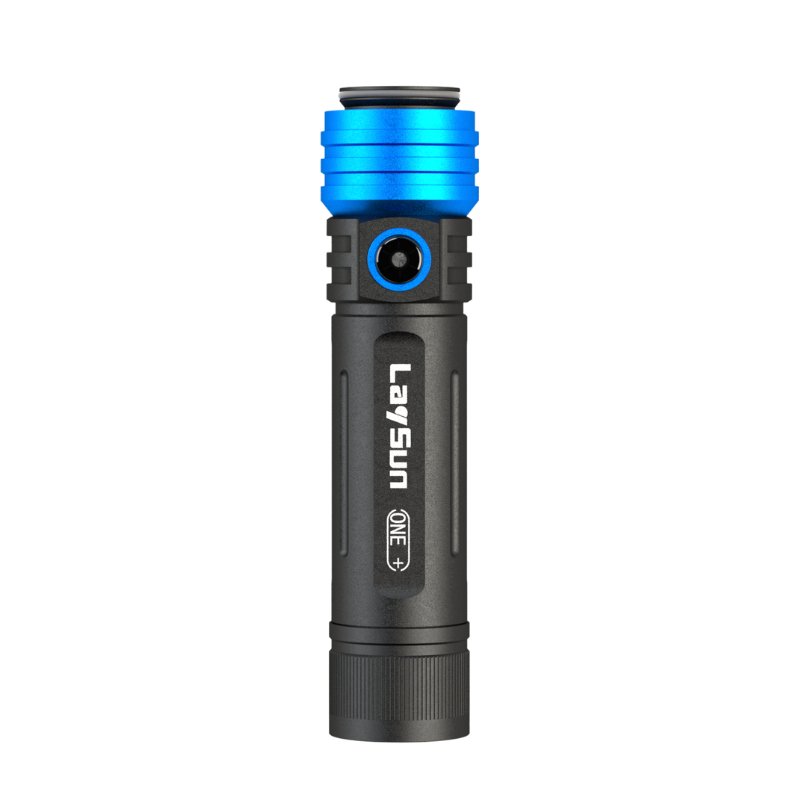 LaySun 3 in 1 Quick Connect Rechargeable Led Zoom Flashlight with Magnetic Base, Camping Light and Handheld Fan, 4000ma Battery and USB-C Charge - LaySun Smart
