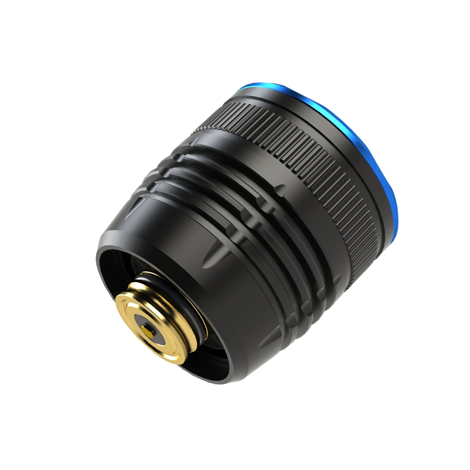 LaySun 3-in-1 Rechargeable LED Flashlight With Magnetic Base, Camping Light & Handheld Fan